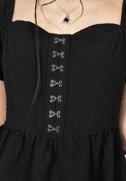 Womens Clothing Sales -Womens Clothing Sales SS23M84 Mortem Ruffle Mini Dress 005 800x