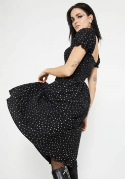 MET1 Mortem Floral Print Midi Dress -Womens Clothing Sales SS23M86 MortemAOPMididress8548 800x