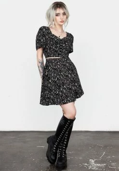 LVT1 Craft Pleated Mini Skirt -Womens Clothing Sales SS2LV46S CRAFT PLATED MINI SKIRT 002 800x