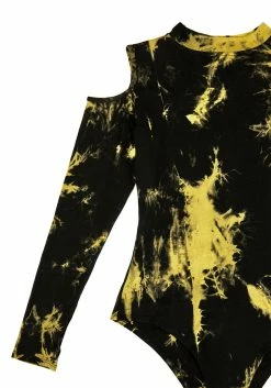 MET1 SCHOLOMANCE COLD SHOULDER TIE DYE BODY -Womens Clothing Sales Schoolomance cold shoulder 1 800x