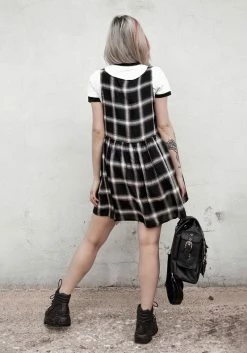 MET1 Singles Plaid Dress -Womens Clothing Sales SinglesPlaidDress 06 800x