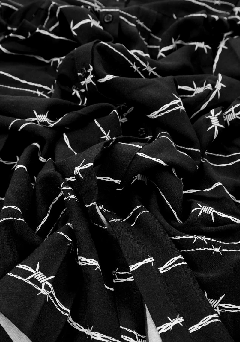 MET1 Barbed Kimono Shirt Dress 10 MET1 Barbed Kimono Shirt Dress - Image 10