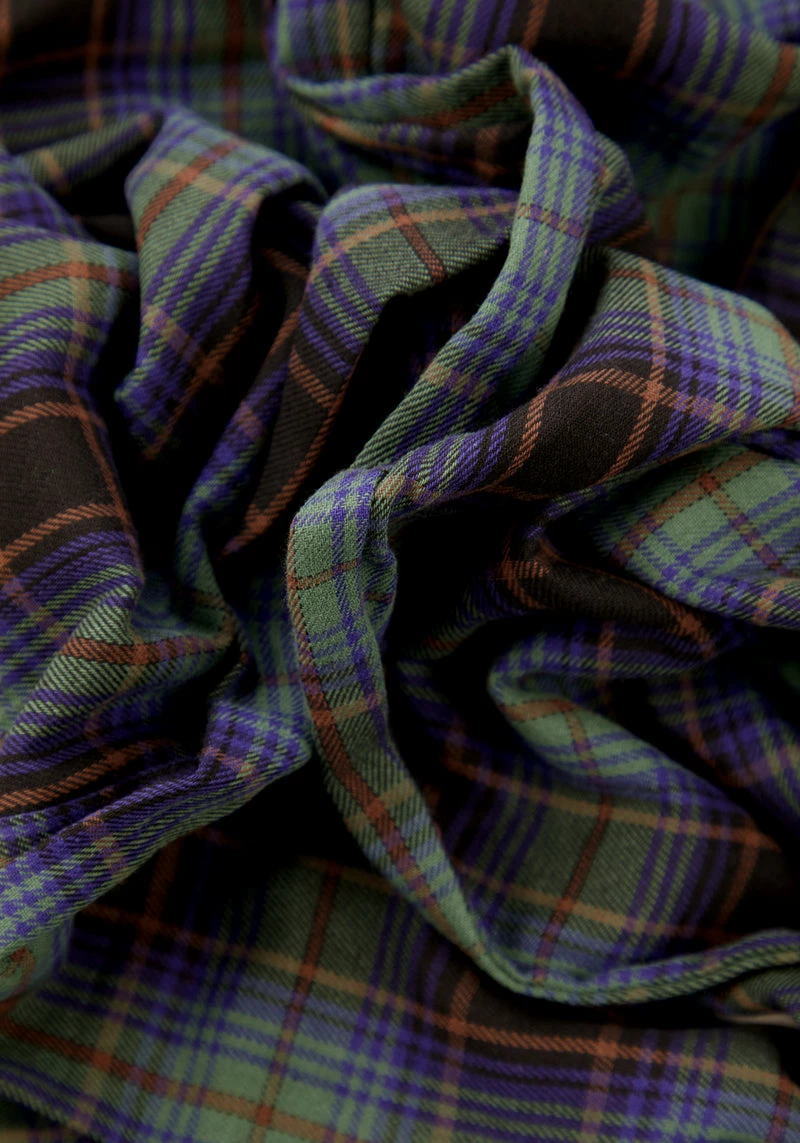 LVT1 Rebel Wide Leg Plaid Trousers 8 LVT1 Rebel Wide Leg Plaid Trousers - Image 8